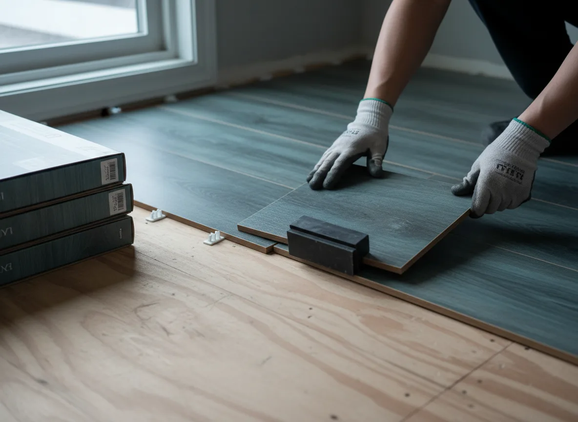 Luxury Vinyl Plank Installation company in Fairmount, ND